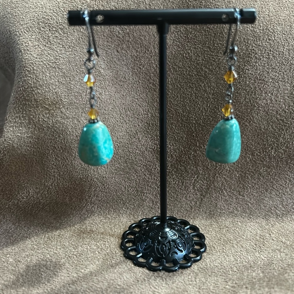 Silpada Sterling Silver and Turquoise earrings